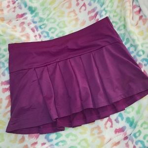 K-Swiss Purple Tennis Skort